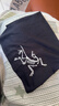 ARC'TERYX始祖鳥(niǎo) SATORO MERINO NECK GAITER 男女同款 圍脖 黑色/極地白 均碼 曬單實(shí)拍圖