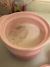 卡羅特陶瓷小燉盅家用瓦罐湯燉盅蒸盅雙蓋隔水燉蒸蛋粥燕窩500ml 漸變粉 曬單實(shí)拍圖