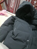 坦博爾羽絨服男新款寬松加大休閑保暖加厚可脫卸帽冬商務(wù)外套TAF510505D 黑色升級 XL (180) 曬單實(shí)拍圖