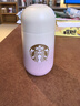 星巴克（Starbucks）粉色櫻花貓爪不銹鋼帶茶漏保溫杯迷你膠囊水杯情人節教師節禮物  220ml 粉色貓爪迷你膠囊保溫 曬單實(shí)拍圖