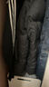 太平鳥(niǎo)男裝 【95%進(jìn)口鴨絨】連帽羽絨服冬面包服防寒短款排骨外套 15D暗影黑(闊型)第二批 L 曬單實(shí)拍圖