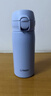 虎牌（TIGER）保溫杯清新簡(jiǎn)約風(fēng)便攜小巧彈蓋男女水杯MKR-W035-ART天青藍350ML 曬單實(shí)拍圖