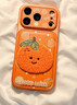 品盟（PISMEXOK）【心想事橙】適用蘋(píng)果17promax手機殼個(gè)性皮紋星宇橙色刺繡橘子iPhone保護套簡(jiǎn)約時(shí)尚個(gè)性小眾 心想柿橙 iPhone 17 Pro Max 曬單實(shí)拍圖