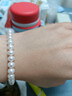 周大生【新年禮物】淡水珍珠手鏈女款精致簡(jiǎn)約彈力繩手串珠手飾送女生 曬單實(shí)拍圖