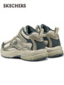 斯凱奇（Skechers）秋冬新款男時(shí)尚休閑運動(dòng)鞋保暖復古風(fēng)格厚底緩震老爹鞋8790356 自然色/NAT 42 曬單實(shí)拍圖