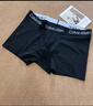 Calvin Klein內衣【新年禮物】男士本命年新年紅三條裝ck低腰棉質(zhì)防夾臀內褲男 NP2765ORSS-藏青/太空黑/碳灰 3條 L 曬單實(shí)拍圖