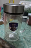 富光銀離子抗菌高硼硅玻璃杯大容量帶茶隔水杯子辦公加厚泡茶杯家具館 曬單實(shí)拍圖