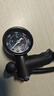 CXWXC 山地車(chē)前叉高壓打氣筒自行車(chē)氣壓避震減震器后膽充氣泵帶氣壓表 PF160前叉氣筒（T型頭+氣嘴閥） 曬單實(shí)拍圖