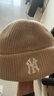 MLB官方男女帽子情侶秋春26新款保暖毛線(xiàn)帽針織絨線(xiàn)帽圣誕禮物 紐約洋基隊/沙棕色(25新款) F 曬單實(shí)拍圖
