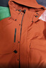鴨鴨品牌正品派克羽絨服女士2025冬季新款戶(hù)外工裝連帽加厚保暖外套男 砂巖紅色 L (175) 曬單實(shí)拍圖