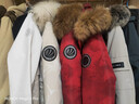 波司登25年極寒鵝絨女冬加厚連帽短款毛領(lǐng)商場(chǎng)同款新年紅羽絨服 曬單實(shí)拍圖