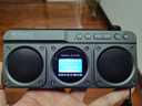 山水（SANSUI） 收音機老人便攜式可充電插卡音箱戶(hù)外迷你小音響無(wú)線(xiàn)藍牙音箱隨身聽(tīng)音樂(lè )播放器廣播唱戲機評書(shū)機 M32星艦灰【旗艦版+歌曲同步】 曬單實(shí)拍圖