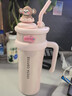 COSTA保溫杯巨無(wú)霸大容量男女吸管冰霸水杯 宇宙甜心+猴子公仔 1.25L 曬單實(shí)拍圖