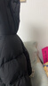 富羅迷女童羽絨服冬季新款防風(fēng)保暖白鴨絨外套中大童加厚上衣 黑色 165 曬單實(shí)拍圖