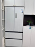 美的（Midea）M60機皇550法式四開(kāi)門(mén)冰箱523L大容量超薄嵌入式雙系統除菌一級能效制冰白MR-550WUFIPZE國家補貼 曬單實(shí)拍圖