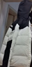 北面（The North Face）羽絨服男中長(cháng)款550蓬鵝絨戶(hù)外休閑保暖【經(jīng)典款】24秋冬上新 ROU/米白色 XL /180 曬單實(shí)拍圖