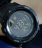 NORTH EDGE當兵男士電子手表運動(dòng)新品計步器鬧鐘防水數字軍事時(shí)鐘學(xué)生腕表男 MS黑色 曬單實(shí)拍圖