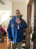 鴨鴨王一博同款羽絨服男女同款2025年新款冬季休閑加厚保暖工裝外套潮 曬單實(shí)拍圖