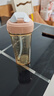 HEGEN海格恩吸管杯兒童水杯學(xué)飲杯奶瓶1-3-6歲直飲吸管嬰兒寶寶保溫杯 【健康坐姿】 330ml 吸管杯-天使粉 曬單實(shí)拍圖