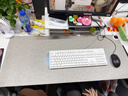 Rtako【德國品質(zhì)丨從手暖到腳】加熱鼠標墊電熱桌墊暖桌墊超大加長(cháng)發(fā)熱桌墊學(xué)生寫(xiě)字臺辦公室電腦桌面 【100*42cm 灰】右開(kāi)關(guān) 曬單實(shí)拍圖