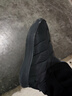adidas ADIPUFF面包鞋保暖防滑耐磨柔軟中幫棉鞋阿迪達斯輕運動(dòng)   黑色/碳黑/皇家藍   39 曬單實(shí)拍圖