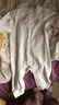 拉比【100%精梳棉】嬰幼童四季爬服新生兒衣服全開(kāi)連體衣純棉a類(lèi)春季 米白 66cm 曬單實(shí)拍圖