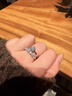一克拉莫桑石鉆戒S925銀經(jīng)典六爪求婚戒指開(kāi)口情人節禮物 1克拉莫桑鉆開(kāi)口+證書(shū)+原廠(chǎng)禮盒 曬單實(shí)拍圖