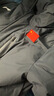 李寧（LI-NING）中長(cháng)款羽絨服 男女同款國旗款25年冬季新品80%鴨絨防風(fēng)保暖羽絨服 AYMV133-1黑色中長(cháng)款 【25年新品】 L （175） 曬單實(shí)拍圖