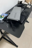 奧倫福特電腦桌臺式電競桌椅套裝組合桌子辦公家用桌學(xué)習桌書(shū)房書(shū)桌寫(xiě)字桌 單桌120*60【黑架+黑碳纖紋面】常規款 曬單實(shí)拍圖