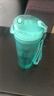 特百惠（Tupperware）晶彩400ml塑料杯男女士學(xué)生運動(dòng)水杯子大容量泡茶杯 薄荷藍 曬單實(shí)拍圖