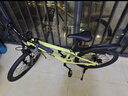 京東京造靈躍山地自行車(chē)京東自營(yíng)8-12-13歲兒童自行車(chē)學(xué)生變速22寸青檸綠 曬單實(shí)拍圖