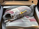 耐克NIKE女空軍一號AF1 新年禮物 運動(dòng)鞋IB8874-111粉白37.5 曬單實(shí)拍圖