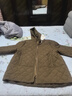 衣典零一（LEDIALYI）2025冬季女裝新款時(shí)尚休閑寬松中年棉服女中長(cháng)款棉襖棉衣保暖外套 咖啡色 XL （建議140-155斤） 曬單實(shí)拍圖