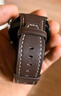 華為（HUAWEI）適用于Watch4 Pro表帶真皮運動(dòng)手表gt3新款buds/gt2/非凡大師手表腕帶男士 Watch4Pro木星棕 真皮表帶(22mm)簡(jiǎn)裝 曬單實(shí)拍圖