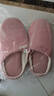 悅萌可機洗日式木地板無(wú)聲室內棉拖鞋女男春秋家居家防滑靜音棉麻拖鞋 軟底【玫紅】 【40-41】(適合39-40腳穿) 曬單實(shí)拍圖