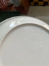 MUJI炻瓷 多用小碟 碟子餐具蘸碟小吃碟家用 白色 曬單實(shí)拍圖