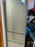 美的（Midea）220L家用小冰箱小型三門(mén)三溫區中門(mén)軟冷凍節能省電低音出租房電冰箱 BCD-220TM鈦鋼灰 曬單實(shí)拍圖