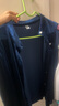 皮爾卡丹（pierre cardin）法式洋氣時(shí)尚絲絨襯衫女長(cháng)袖秋冬新款寬松顯瘦上衣漂亮絕美打底衫 藏青色 L 曬單實(shí)拍圖