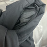 鴻星爾克羽絨服男女同款冬季立領(lǐng)時(shí)尚通勤加厚保暖外套情侶泡芙面包服上衣 曬單實(shí)拍圖