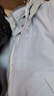 駱駝（CAMEL）三防沖鋒衣戶(hù)外登山服防風(fēng)防水防污三合一運動(dòng)外套 AD22263513X，抓絨內膽月光藍女 XL 曬單實(shí)拍圖