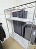 布衣柜家用簡(jiǎn)易衣柜20管加粗全鋼架鋼管衣柜出租屋雙人收納掛衣柜 1.2米雅典灰【合金鋼接頭】 曬單實(shí)拍圖