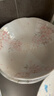陶趣居日式盤(pán)子日本制造櫻花餐具套裝碗盤(pán)3D櫻花雨面設計陶瓷套裝間取櫻 8.5英寸缽 曬單實(shí)拍圖