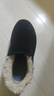 3514保暖羊毛布鞋老人鞋套腳款男士爸爸鞋冬季加厚棉鞋 黑色 41  曬單實(shí)拍圖