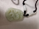 普生祥和田玉吊墜十二生肖玉吊墜男女情侶本命年天然玉佩 生肖蛇 曬單實(shí)拍圖