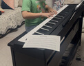 雅馬哈P48B電鋼琴考級教學(xué)入門(mén)成人學(xué)生88鍵智能重錘P45升級便攜鋼琴 P48B原裝木架+原裝三踏板+全套配件 曬單實(shí)拍圖