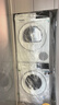 西門(mén)子（SIEMENS）雙變頻洗烘套裝 10公斤全自動(dòng)滾筒洗衣機 智能除漬 羊毛綠標認證 10公斤熱泵烘干機 蠶絲被柔護 WG52E1U00W+WQ53E2D01W 曬單實(shí)拍圖