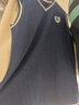 皮爾卡丹（pierre cardin）青少年背心男女學(xué)生V領(lǐng)學(xué)院風(fēng)高初中男生羊毛無(wú)袖毛衣馬甲針織衫 藏青色(100%不起球) 180 (適合175-185身高) 曬單實(shí)拍圖