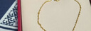 潮宏基 水波鏈黃金項鏈女士足金素鏈時(shí)尚百搭送女友新年禮物 計價(jià)W 3.05g 鏈約42cm 曬單實(shí)拍圖