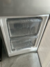 容聲215升三開(kāi)門(mén)電冰箱家用小型中門(mén)軟冷凍三溫區保鮮冷藏冷凍節能出租房宿舍小戶(hù)型迷你小冰箱 BCD-215E10RNLAD 凱撒銀 曬單實(shí)拍圖