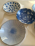 美濃燒 日本原裝進(jìn)口餐具 日式盤(pán)子家用創(chuàng  )意菜盤(pán)水果盤(pán) 8英寸餐盤(pán)套裝 藍繪盤(pán)5件套 8英寸 曬單實(shí)拍圖